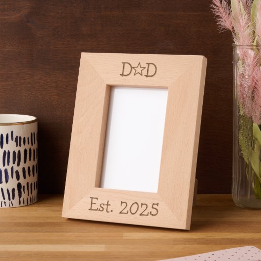 New Dad Geätzte Rahmen (Linke Ecke)