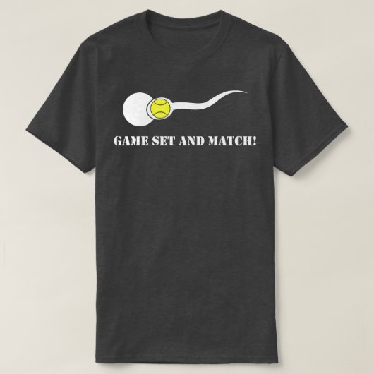 New Dad Gift Tennis Player T-Shirt (Design vorne)