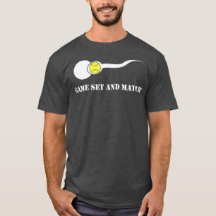 New Dad Gift Tennis Player T-Shirt