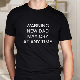 New Dad May Cry Funny Custom Slogan T - Shirt
