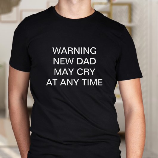 New Dad May Cry Funny Custom Slogan T - Shirt