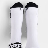 New Dad To Be Socks, Cute Pregnancy Announcement Socken (Oben)