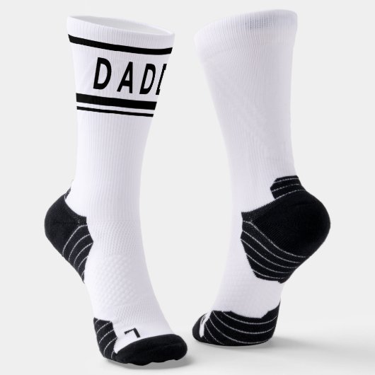 New Dad To Be Socks, Cute Pregnancy Announcement Socken (Gewinkelt)