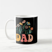 New Dad Wildflower First Birthday & Baby Showe Kaffeetasse (Links)