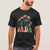 New DADA Wildblume First Birthday Baby Shooter T S T-Shirt (Vorderseite)