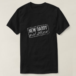 New Daddy hat 2022 Vintage Briefmarke aus Kautschu T-Shirt