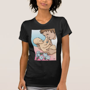 New Daddy und Baby T-Shirt