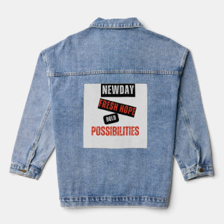 New Day. Fresh Hope. Bold Possibilities. – Inspira Jeansjacke