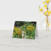 New Day Gardens Notecard- Denver Garden Karte (Gelbe Blume)