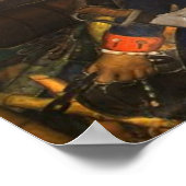 "New Deal" WPA Art Deco Banner Poster (Ecke)