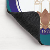 New Delhi India Mousepad (Ecke)