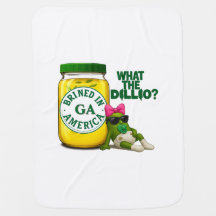 New Dillivery in Town Baby Girl Blanket