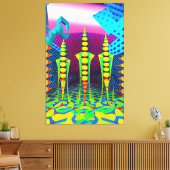 New Dimensions Beckon - Ken Gage Art Leinwanddruck (Insitu (Wohnzimmer))