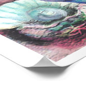 "New Discoverys" Mermaid Poster (Ecke)