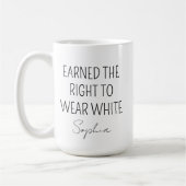 New Doctor Gift, Personalized White Coat Ceremony  Kaffeetasse (Links)