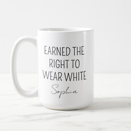 New Doctor Gift, Personalized White Coat Ceremony  Kaffeetasse (Links)