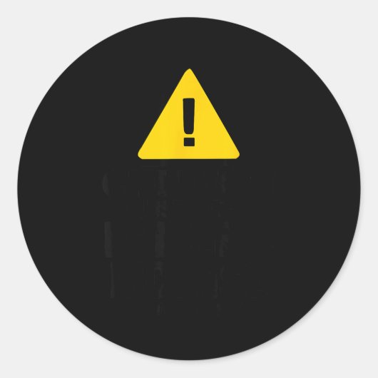 New Driver Funny For Teen Girls And Boys Student  Runder Aufkleber (Vorderseite)