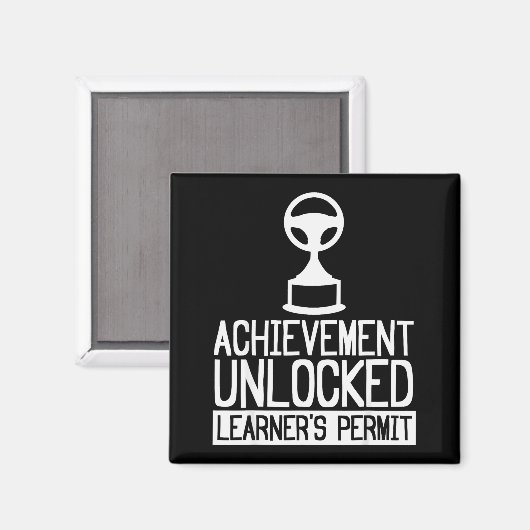 New Driver Learner Permit Driving School - Driver' Magnet (Vorderseite/Rückseite)