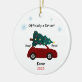 New Driver Ornament, Custom Licensed Driver Keramik Ornament (Links)