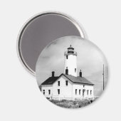 New Dungeness Lighthouse Magnet (Vorderseite/Rückseite)