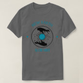 New Earth Alchemist 3 blau T-Shirt (Design vorne)