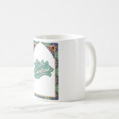 New Eid Mubarak Elegant Turkish Green Mug Kaffeetasse (VorderseiteRechts)