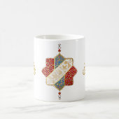 New Eid Mubarak Red And Golden Turkish  Kaffeetasse (Mittel)