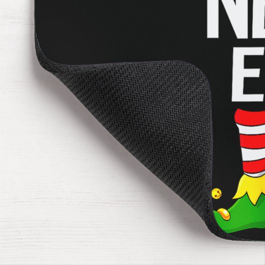 New Elf Xmas Matching Family Elf Squad Christmas Mousepad (Ecke)