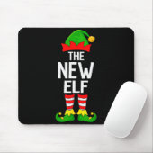 New Elf Xmas Matching Family Elf Squad Christmas Mousepad (Mit Mouse)