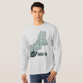 New England 67 Hiked Long Sleeve T - Shirt (Vorne ganz)