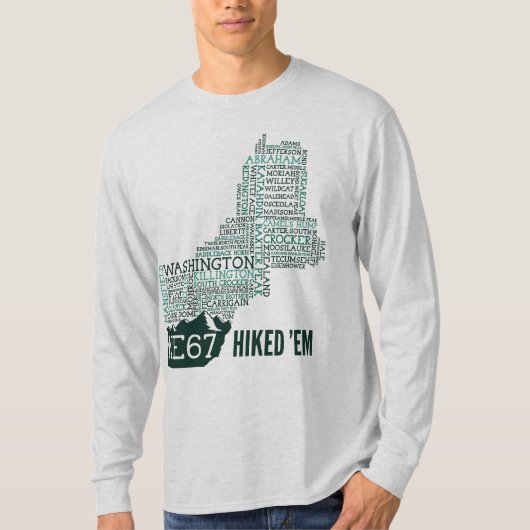 New England 67 Hiked Long Sleeve T - Shirt (Vorderseite)