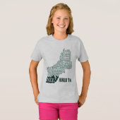 New England 67 Hiked T - Shirt (Vorne ganz)