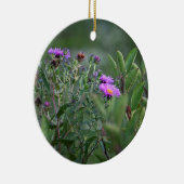 New England Aster Blume Ornament (Rechts)