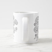 New England Aster - Symphyotrichum Novae-Angliae Jumbo-Tasse (Rückseite)