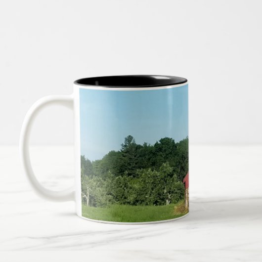 New England Barn & Forestry Zweifarbige Tasse (Links)