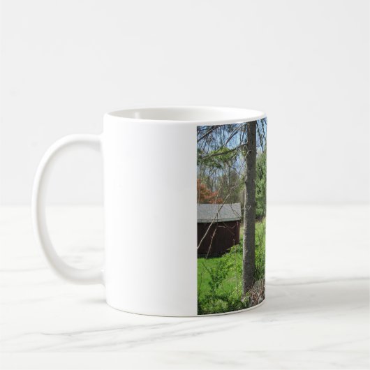 New England Barn Tasse (Links)