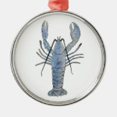 New England Blue Lobster Metal Ornament (Vorne)