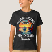 New England Canada Cruise, Cruising Together Fall  T-Shirt (Vorderseite)