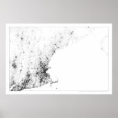 New England Census Dotmap Poster (Vorne)