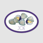 New England Clambake Clams Seafood Restaurant Namensschild (Vorderseite)