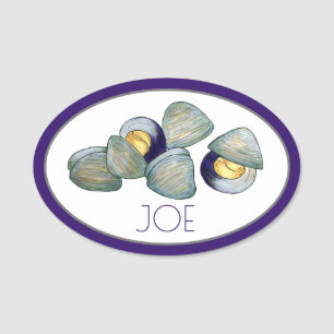 New England Clambake Clams Seafood Restaurant Namensschild