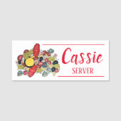 New England Clambake Dinner Seafood Restaurant Namensschild (Vorderseite)