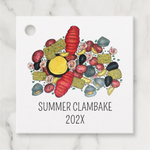New England Clambake Lobster Boil Block Party Geschenkanhänger