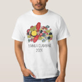 New England Clambake Lobster Boil Block Party T-Shirt (Vorderseite)