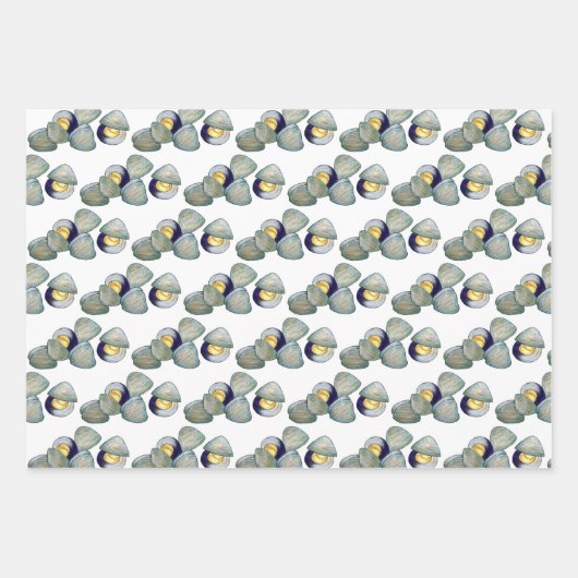 New England Clams Lobster Clambake Seafood Dinner Geschenkpapier Set (Vorderseite 2)