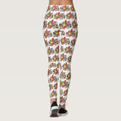 New England Clams Lobster Clambake Seafood Dinner Leggings (Rückseite)