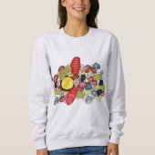 New England Clams Lobster Clambake Seafood Dinner Sweatshirt (Vorderseite)
