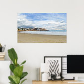 New England Coastal Scene Poster (Heimbüro)