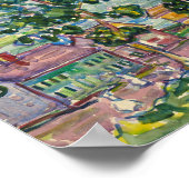 New England Coastal Village | Maurice Prendergast Poster (Ecke)