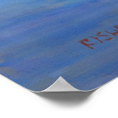 New England Costal Art Poster (Ecke)